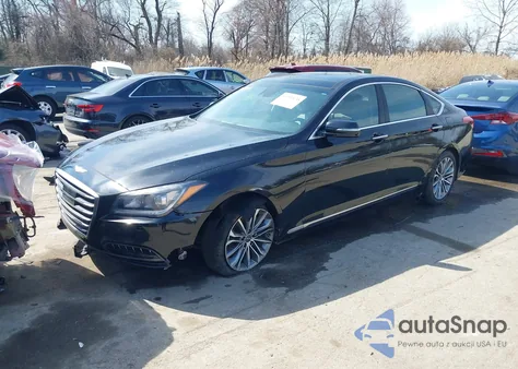 2015 Hyundai Genesis 3.8 from USA, damaged, VIN KMHGN4JE6FU038072
